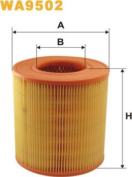 WIX Filters WA9502 - Filter za zrak www.molydon.hr