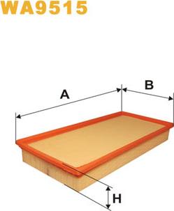 WIX Filters WA9515 - Filter za zrak www.molydon.hr