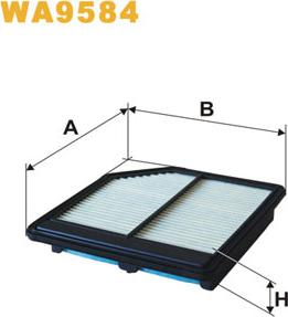 WIX Filters WA9584 - Filter za zrak www.molydon.hr