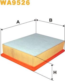WIX Filters WA9526 - Filter za zrak www.molydon.hr