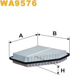 WIX Filters WA9576 - Filter za zrak www.molydon.hr