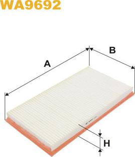 WIX Filters WA9692 - Filter za zrak www.molydon.hr