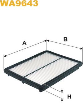 WIX Filters WA9643 - Filter za zrak www.molydon.hr