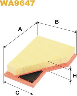 WIX Filters WA9647 - Filter za zrak www.molydon.hr