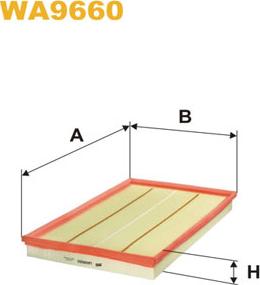 WIX Filters WA9660 - Filter za zrak www.molydon.hr