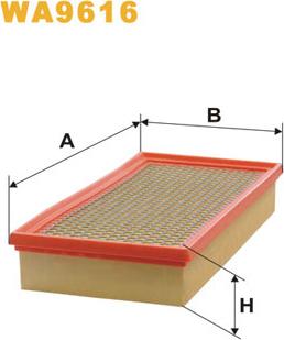 WIX Filters WA9616 - Filter za zrak www.molydon.hr