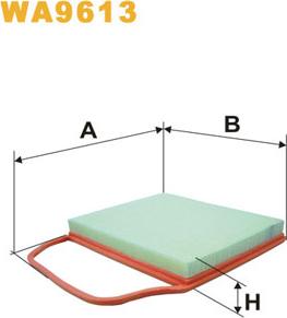 WIX Filters WA9613 - Filter za zrak www.molydon.hr