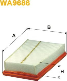 WIX Filters WA9688 - Filter za zrak www.molydon.hr