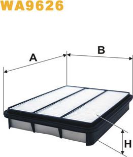 WIX Filters WA9626 - Filter za zrak www.molydon.hr