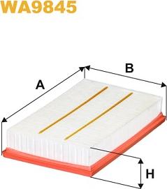 WIX Filters WA9845 - Filter za zrak www.molydon.hr