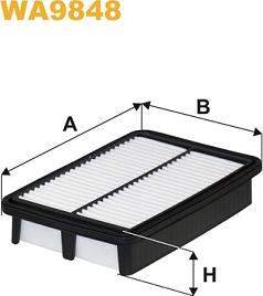 WIX Filters WA9848 - Filter za zrak www.molydon.hr