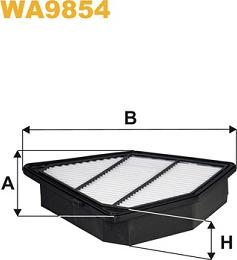 WIX Filters WA9854 - Filter za zrak www.molydon.hr