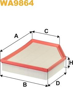 WIX Filters WA9864 - Filter za zrak www.molydon.hr