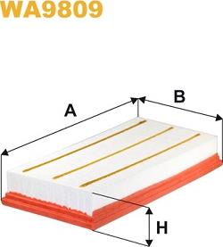 WIX Filters WA9809 - Filter za zrak www.molydon.hr