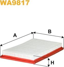 WIX Filters WA9817 - Filter za zrak www.molydon.hr