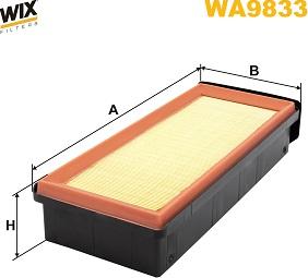 WIX Filters WA9833 - Filter za zrak www.molydon.hr