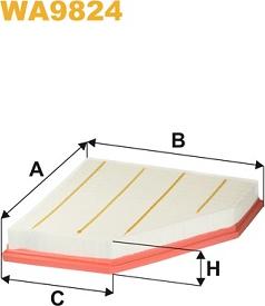 WIX Filters WA9824 - Filter za zrak www.molydon.hr