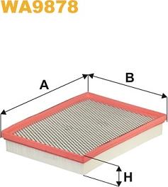 WIX Filters WA9878 - Filter za zrak www.molydon.hr