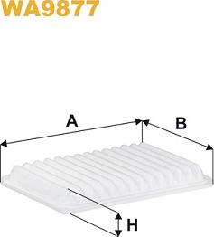 WIX Filters WA9877 - Filter za zrak www.molydon.hr