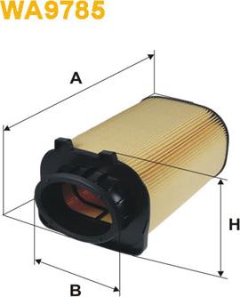 WIX Filters WA9785 - Filter za zrak www.molydon.hr