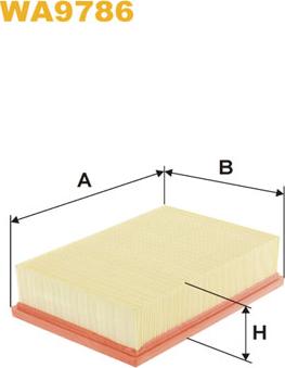 WIX Filters WA9786 - Filter za zrak www.molydon.hr