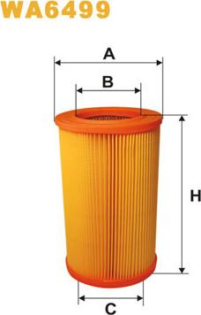 WIX Filters WA6499 - Filter za zrak www.molydon.hr