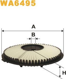 WIX Filters WA6495 - Filter za zrak www.molydon.hr