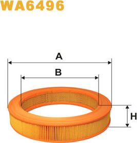 WIX Filters WA6496 - Filter za zrak www.molydon.hr