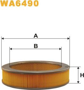 WIX Filters WA6490 - Filter za zrak www.molydon.hr