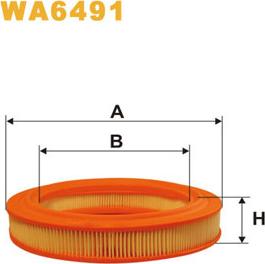 WIX Filters WA6491 - Filter za zrak www.molydon.hr