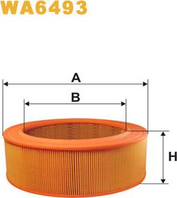 WIX Filters WA6493 - Filter za zrak www.molydon.hr