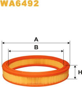 WIX Filters WA6492 - Filter za zrak www.molydon.hr