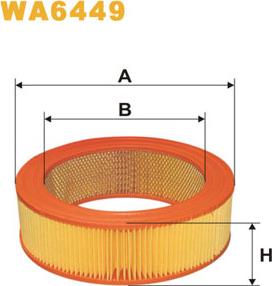 WIX Filters WA6449 - Filter za zrak www.molydon.hr