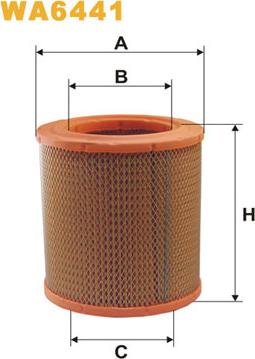 WIX Filters WA6441 - Filter za zrak www.molydon.hr