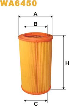 WIX Filters WA6450 - Filter za zrak www.molydon.hr