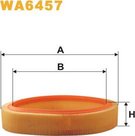 WIX Filters WA6457 - Filter za zrak www.molydon.hr