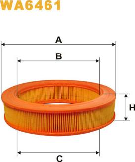 WIX Filters WA6461 - Filter za zrak www.molydon.hr