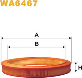 WIX Filters WA6467 - Filter za zrak www.molydon.hr