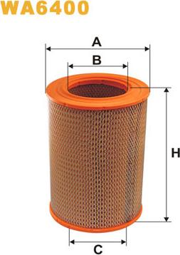 WIX Filters WA6400 - Filter za zrak www.molydon.hr