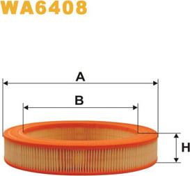 WIX Filters WA6408 - Filter za zrak www.molydon.hr