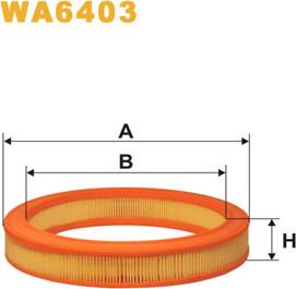 WIX Filters WA6403 - Filter za zrak www.molydon.hr