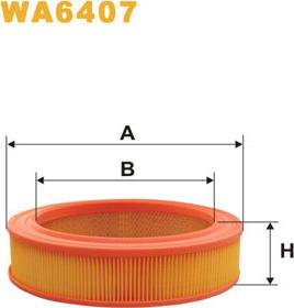 WIX Filters WA6407 - Filter za zrak www.molydon.hr