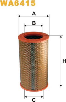 WIX Filters WA6415 - Filter za zrak www.molydon.hr