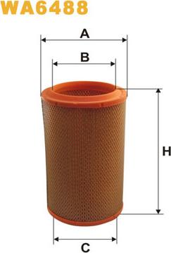 WIX Filters WA6488 - Filter za zrak www.molydon.hr