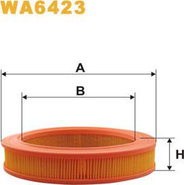 WIX Filters WA6423 - Filter za zrak www.molydon.hr