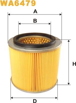 WIX Filters WA6479 - Filter za zrak www.molydon.hr