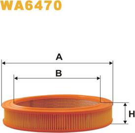 WIX Filters WA6470 - Filter za zrak www.molydon.hr