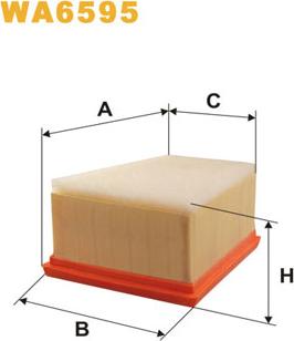 WIX Filters WA6595 - Filter za zrak www.molydon.hr