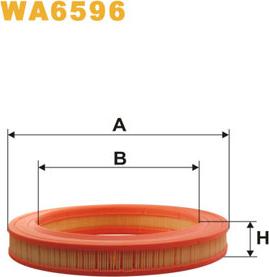 WIX Filters WA6596 - Filter za zrak www.molydon.hr