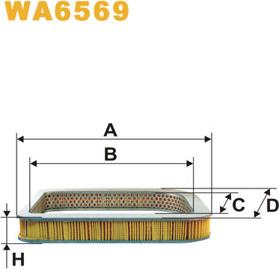 WIX Filters WA6569 - Filter za zrak www.molydon.hr